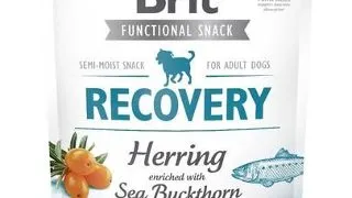 BRIT Care Dog Functional snack Recovery Herring 150g recompense cu hering pentru cainii activi