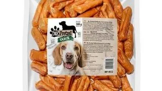 MR. PRETZEL Carnati cu pui gustare pentru caini 500 g