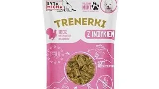 SYTA MICHA Recompense pentru dresaj cu curcan pentru caini 80 g