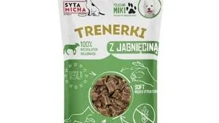 SYTA MICHA Recompense pentru dresaj cu carne de miel pentru caini 80 g