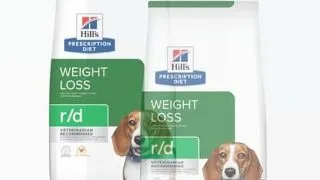 HILL'S Prescription Diet r/d Weight Reduction with Chicken Adult pentru caini supraponderali 20 kg (2x10 kg)