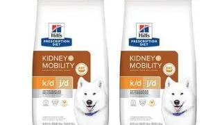 HILL'S Prescription Diet k/d + Kidney and Mobility caini cu afectiuni renale 24 kg (2x12 kg) hrana dietetica