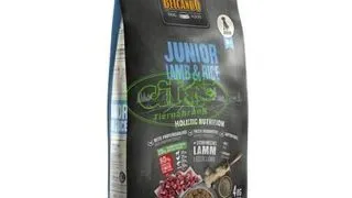 BELCANDO Junior hrana uscata cu miel si orez, pentru cainii cu varsta 4 luni+, talie M-L, 4 kg