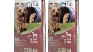 BEWI DOG Mini Sensitive 2 x 12,5 kg hrana uscata caini adulti talie mica, cu miel si mei