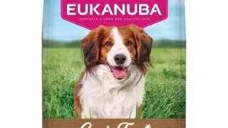 EUKANUBA Grain Free Adult Small &amp; Medium Lamb Hrana fara cereale pentru caini adulti de talie mica si medie cu carne de miel 12 kg