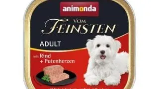 ANIMONDA Vom Feinsten Classic vita si inimi cu curcan 150 g