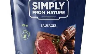 SIMPLY FROM NATURE Carnaciori cu carne de caprioara 300 g