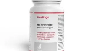 VETINGO Suport hepatic pentru caini 60 capsule