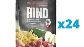 BELCANDO Finest Selection hrana umeda caini adulti, cu vita si taitei 24x300 g