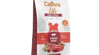 CALIBRA Dog Life Adult Small Fresh Beef 6 kg hrana cu vita pentru caini adulti de talie mica