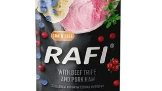 DOLINA NOTECI Rafi mancare umeda caini, stomac vita si sunca 500 g