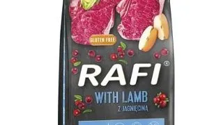 RAFI Hrana uscata pentru caini 10kg cu miel