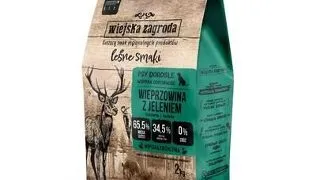 WIEJSKA ZAGRODA Hrana uscata caini de talie mica, cu porc si cerb 2 kg