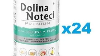 DOLINA NOTECI Premium 24x400 g bibilica cu mar hrana caini