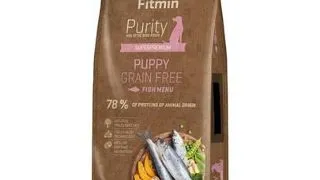 FITMIN Dog Purity Grain free puppy fish 12 kg