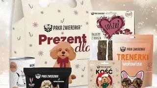 PAKA ZWIERZAKA Cutie cadou de Craciun pentru caini