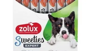 ZOLUX Snack cremos caini SWEETIES somon si pui 7x14g