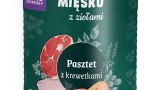 PAN MIESKO Pateu cu creveti si ierburi pentru caini 400 g