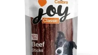 CALIBRA Dog Joy Classic Beef Sticks 250 g batoane semi‑umede de vita pentru caini