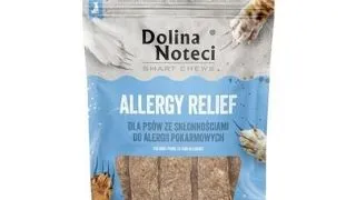 DOLINA NOTECI Smart Chews Allergy Relief 100g recompense pentru caini, suport in alergii alimentare