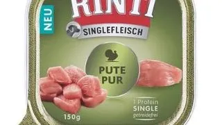 RINTI Singlefleisch Turkey hrana caine 10x150g curcan
