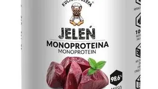 KUCHNIA SZEFA Monoproteina cerb 800g hrana umeda caini
