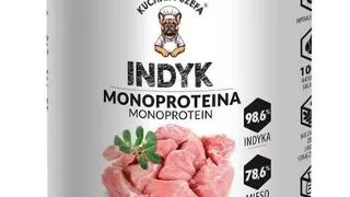 KUCHNIA SZEFA Monoproteina curcan 800g hrana caini