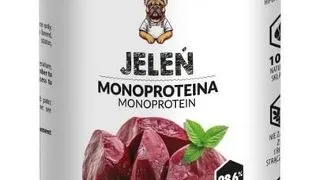 KUCHNIA SZEFA Monoproteina cerb 400g hrana umeda caini