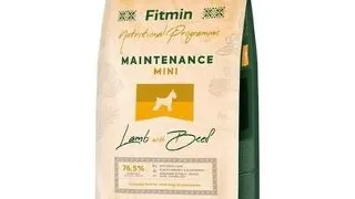 FITMIN Dog Nutritional Programme Mini Maintenance Lamb&Beef 12 kg Sac hrana uscata caini talie mica, cu miel si vita