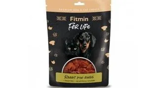 FITMIN For Life Rabbit Mini Rings gustare cu iepure pentru caini si pisici 70g