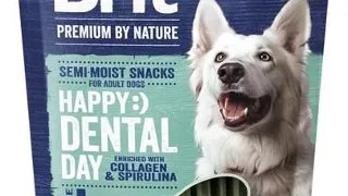 BRIT Premium Dog Dental Semi-moist Snack L 250 g snack dentar semi-umed pentru caini medii si mari