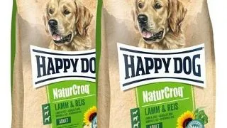 HAPPY DOG NaturCroq Lamb &amp; Rice hrana uscata caini adulti, cu miel si orez (2 x 15 kg)