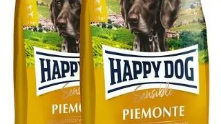 HAPPY DOG Supreme Piemonte hrana uscata caini adulti, cu rata, castane si peste 20 kg (2 x10 kg)