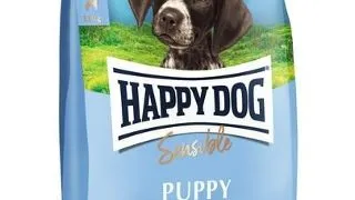 HAPPY DOG Sensible Puppy L Hrana uscata pentru catei cu tract digestiv sensibil, cu miel 10 kg