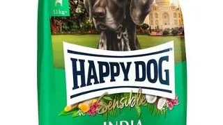 HAPPY DOG Sensible India Hrana uscata pentru caini adulti, cu orez 10 kg
