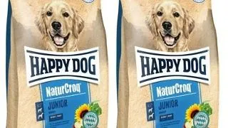HAPPY DOG NaturCroq Junior cu pasare 30 kg (2 x 15 kg) Hrana uscata pentru catei