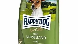 HAPPY DOG Sensible Mini Neuseeland 10kg Sac hrana caini de talie mica, cu miel