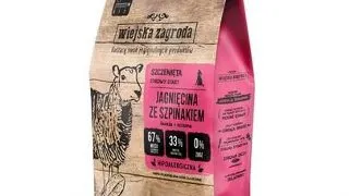 WIEJSKA ZAGRODA Hrana uscata miel cu spanac pentru catei, crochete S 2 kg