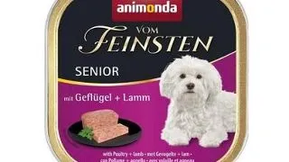 ANIMONDA Pate pentru caini vom Feinsten Senior pasare si miel 150 g