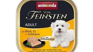ANIMONDA Vom Feinsten Pate vita cu oua si sunca 150 g