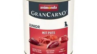 ANIMONDA GranCarno Junior hrana caini juniori 800 g porc si curcan