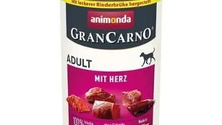 ANIMONDA GranCarno Adult carne de vita si inima 400g