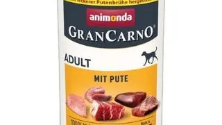 ANIMONDA GranCarno Adult curcan 400g conserva hrana caine