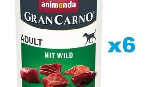 ANIMONDA GranCarno Adult vanat 6x400g hrana pentru caini