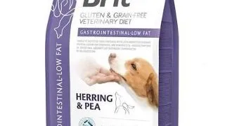BRIT Grain Free Veterinary Diets Dog Gastrointestinal Low Fat 2 kg dieta pentru caini