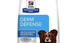 HILL'S Prescription Diet Canine Derm Defense 4 kg pentru caini cu intolerante de mediu