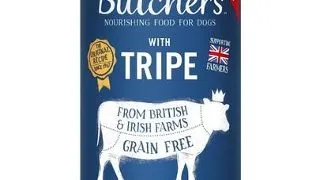 BUTCHER'S Original Tripe Mix hrana umeda caini, pate cu rumen de vita 400g