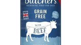 BUTCHER'S Original Junior hrana caini juniori, bucati de vita in jeleu, conserva 400g
