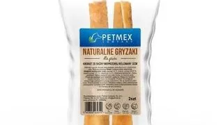 PETMEX Crochete din sorici de porc, rulate 12 cm 2 buc