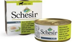 SCHESIR Fruit Conserva cu pui si mar pentru caine 150 g